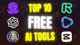 Top 10 FREE AI Tools 2024