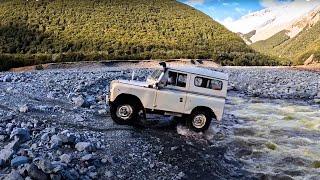 Outstanding 4WD Trail Located Near Christchurch, New Zealand.