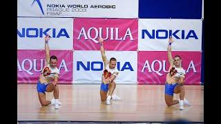 Alexander Fenton, Giorgio Picinelli, Ivan Robustelli (Italy) - 2003 FISAF World Aerobic Championship