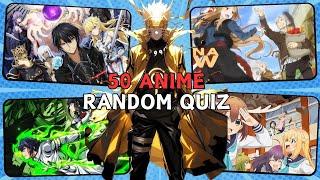 What's Your Anime IQ? Take the 2024 Random Quiz Challenge! | Anime Quiz |