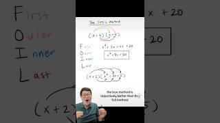 #foil #algebra #boxmethod #math