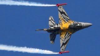 RIAT 2022 F-16 Solo Display Team Belgian Air Force