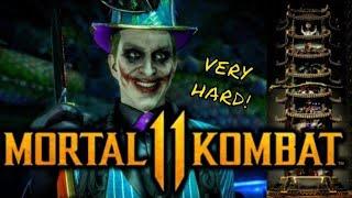 MK11 *THE JOKER* VERY HARD KLASSIC TOWER GAMEPLAY!! (NO MATCHES LOST)