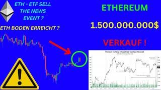 ETHEREUM BODEN ERREICHT ODER WEITERE ABWÄRTSWELLE DROHT ? ETH MASSIVE VERKÄUFE ! Chartanalyse / News