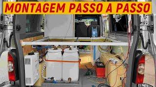 Construção do motorhome em minutos, veja que top!!!