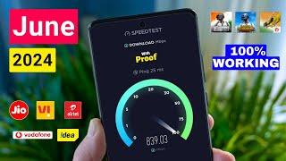 June 2024 NEW APN Setting Get 830Mb Speed in 4G Phone | Jio APN | Airtel APN | Vi APN