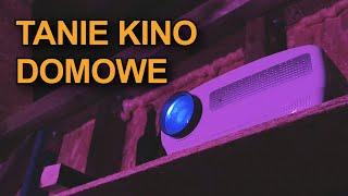 Tanie projektory na mecz? Robimy kino domowe test - Blitzwolf vp6 i Benq Gv1