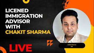 Licensed Immigration Advisor Ashish Sharma live with Chakit Sir | VAC | NZ study visa