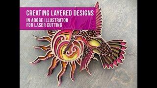 How to Create Layered Designs in Adobe Illustrator for Laser Cutting