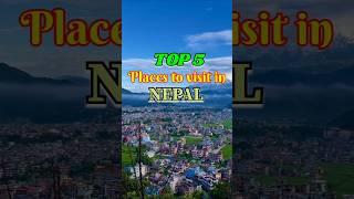 Top 5 Tourist Places to visit in Nepal || #travel #nepal #nepaltravel #shorts #short