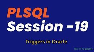 Oracle PL/SQL Tutorial Day -19  Triggers in Oracle PL/SQL Interview Questions