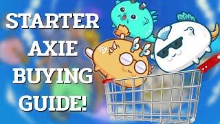 How To Pick Your First 3 Axies to Buy In Axie Infinity | Complete Starter Guide to Buying Axie NFTs