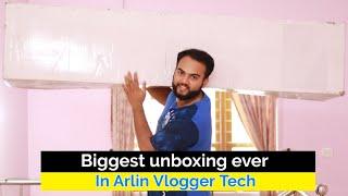 Biggest Unboxing Ever in Arlin Vlogger Tech ഇത് സംഭവം പൊളിച്ചു  First In Malayalam