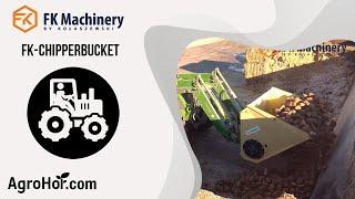 FK Machinery FK-CHIPPERBUCKET bei der Arbeit │Agrohof│