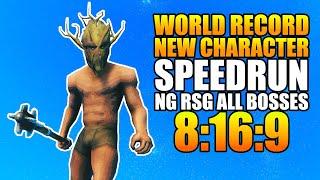 FORMER WORLD RECORD Valheim New Character Speedrun - NG RSG All Bosses Post H&H In 8:16:09