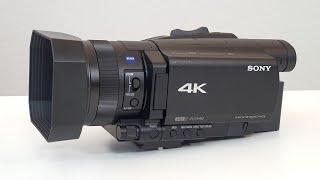 SONY FDR-AX700 4K CAMCORDER REVIEW