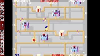 Atomic Boy © 1985 Memetron - Arcade Gameplay