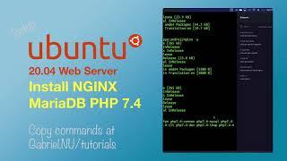 4 Install NGINX MariaDB PHP 7.4 Ubuntu 20.04