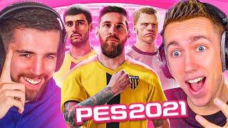 MY FIRST TIME PLAYING PES 21 With Josh!!