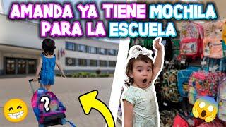 AMANDA ya va a la ESCUELA  | TIENE la  MOCHILA de SUS SUEÑOS | Los Molina