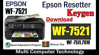 WF-7521,WF-7511,WF-7018 resetter program Adj.exe with Keygen call: +919630716386