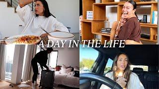 DAILY VLOG // Packing For A Revolve Trip // What I Eat For Lunch // Therapy talk