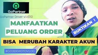 UBAH KARAKTER AKUN MU BIAR LANCAR ORDER DENGAN CARA INI ‼️#gojekmotovlog