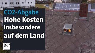 Steigende CO2-Abgabe: Hausbesitzer auf dem Land oft besonders betroffen | Abendschau | BR24