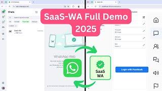 WhatsApp SAAS Application for WhatsApp Marketing | SaaS-WA | sending bulk/multiple messages demo