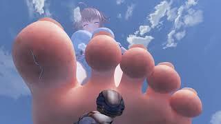 (NAGTS) Giantess Sora Monster Crush