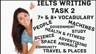 Ielts writing task 2 (7+ & 8+ ) vocabulary#ielts #ieltswritingtask2 PART 1