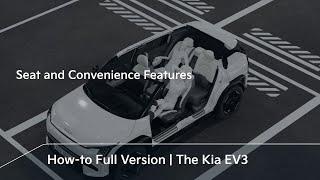 Seat and Convenience Features | The Kia EV3