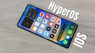 HyperOS jadi IOS iphone !! Tema HyperOS IOS Terbaru | HyperOS X IOS V1