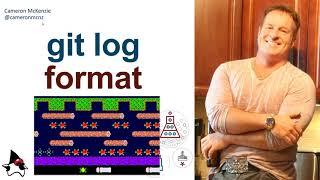 git log format examples