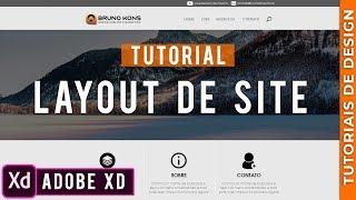 Tutorial Como usar o Adobe XD na Prática. Layout de Site Passo a Passo!