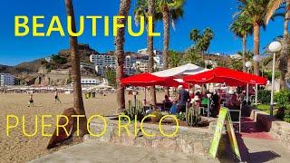 Puerto Rico GRAN CANARIA Spain 2024   NEW Walking Tour in Canary Islands [4K UHD]