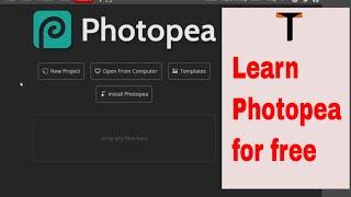 Photopea for Beginners: How to run it free