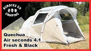 Quechua Air Seconds 4.1 Fresh & BlackAufbau, Roomtour, Abbau und unser Fazit für dich