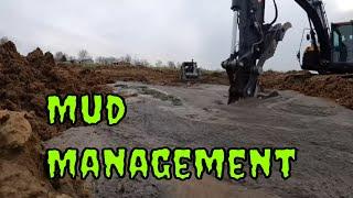 Mud management is absolutely crucial when filling in a lake or pond the right way, check it out!