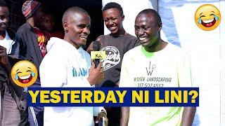 YESTERDAY NI LINI ?PRESENTER KAI IN THE STREETS OF NAKURU WITH TRICKY QUESTIONS 