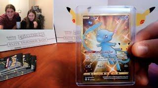 Pulling The Shiny Mew Gold Card From Pokémon Celebrations 