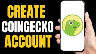 How To create coingecko account