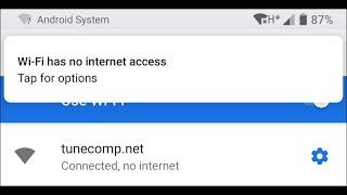 How to Fix Wi-Fi Connected, No Internet Access in Android Phone & Tablet