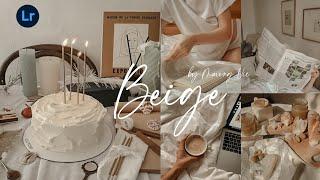 BEIGE | Lightroom Mobile Presets Tutorial 2020 | FREE DNG | Mareng Vic