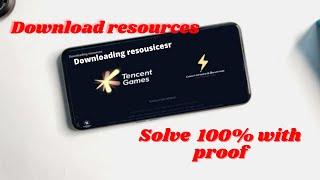 Downloading Resources Problem ||Download Problem PUBG MOBIL || #pubgmobile