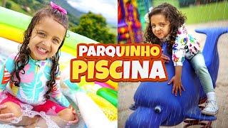 BRINCANDO NO PARQUINHO E PISCINA NAS FÉRIAS COM BELLA LISA - FAMÍLIA LISA - BELLA LISA SHOW