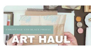 2024 Christmas Art Haul (the best gifts to ask for!)