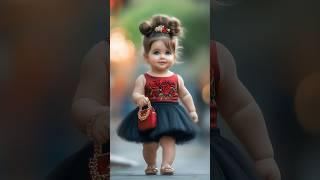 How to Dress Your Baby Like a Little Fashionista #cutebaby #piu #ai #cute #babygirl #shorts #fashion