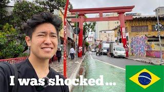 Japanese guy is SHOCKED by Japanese town, Liberdade in São Paulo