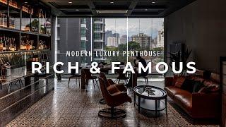 House of the Rich & Famous |Modern Luxury Penthouse |Top Exotic Marble & Italian Furniture|Mon Cheri